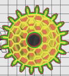 Honeycomb infill