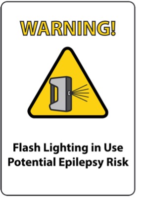 EinScan in Use Warning