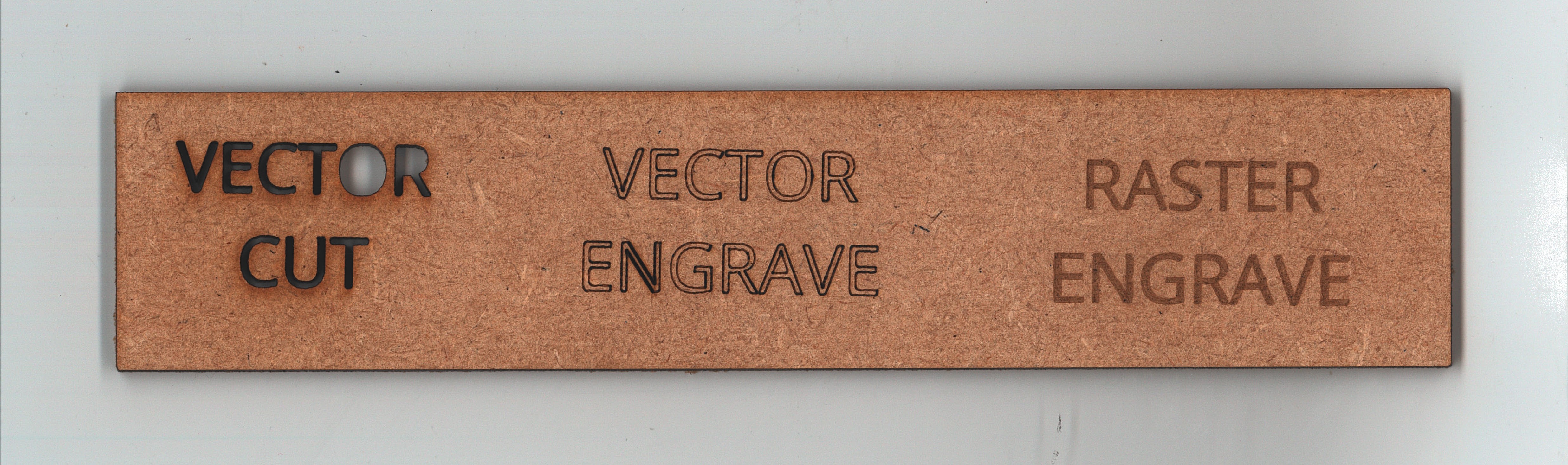 Types of laser cuts
