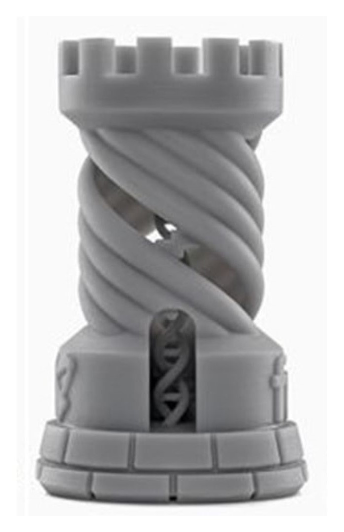 SLA 3D printed castle