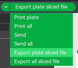 Export plate sliced file