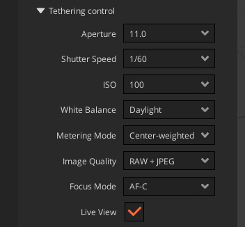 Tethering controls