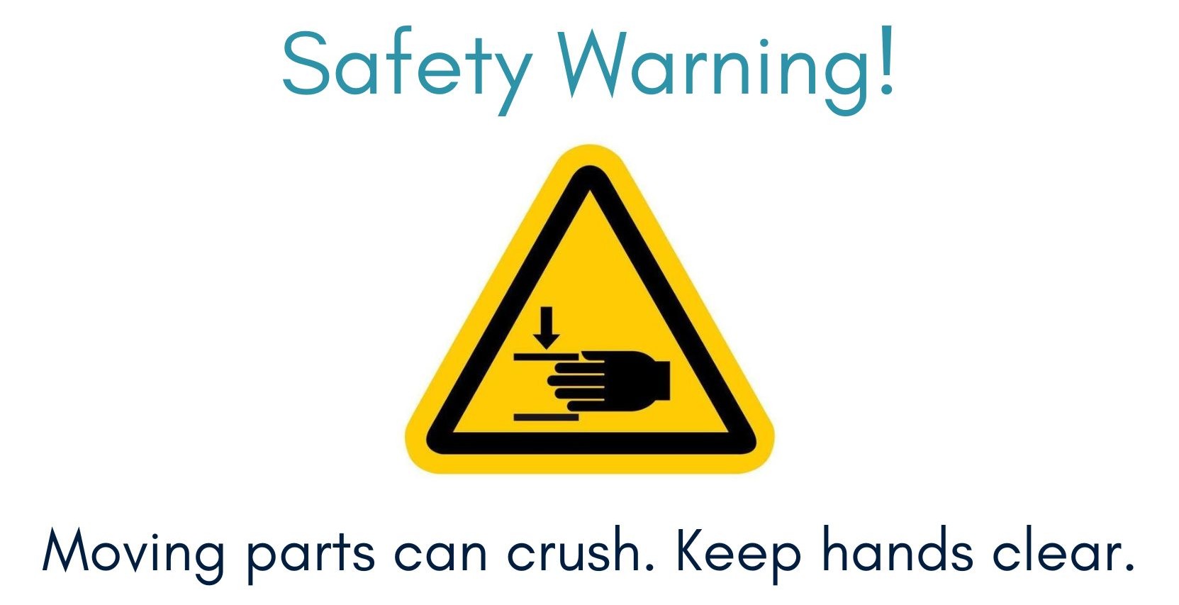 Bookeye safety warning