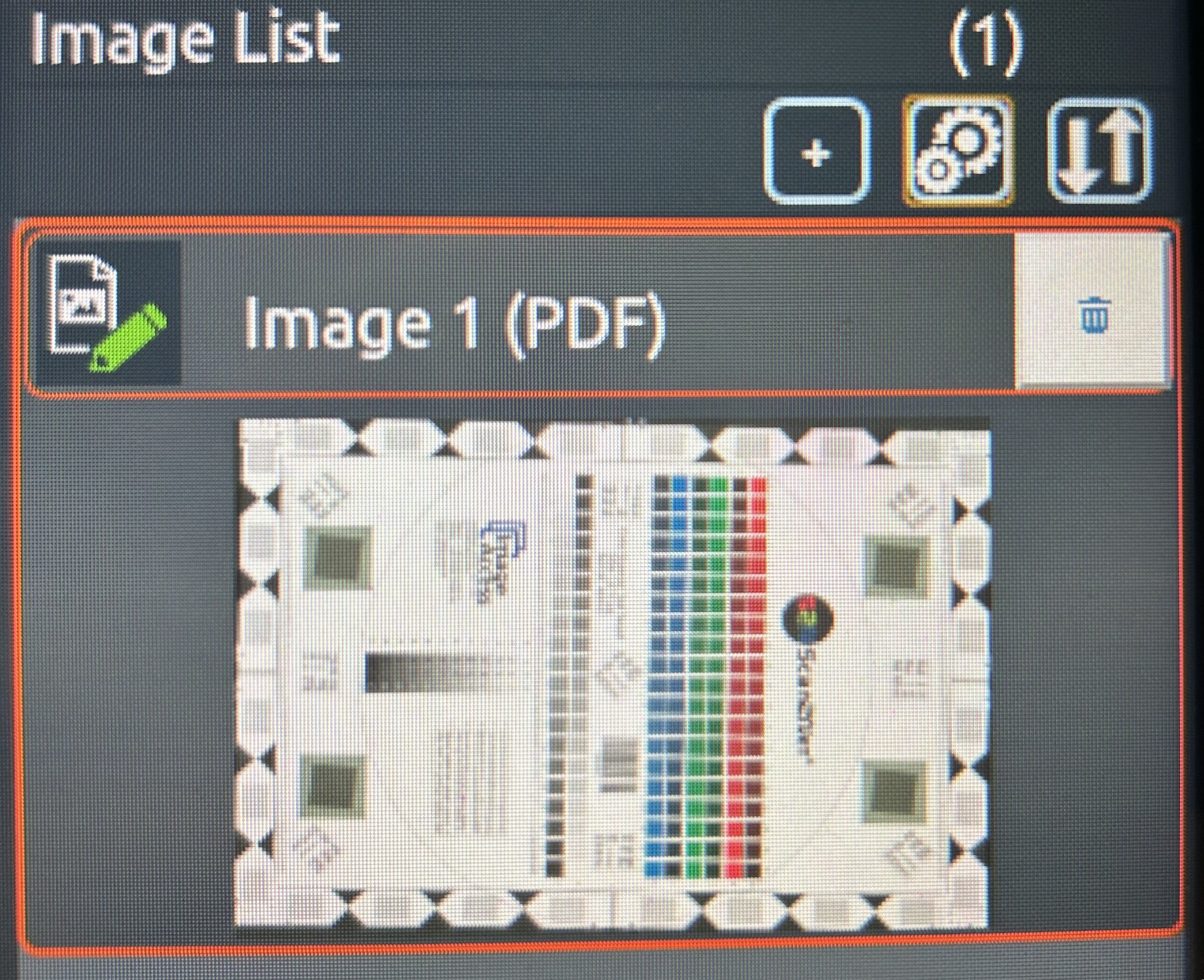 Deleting a scan