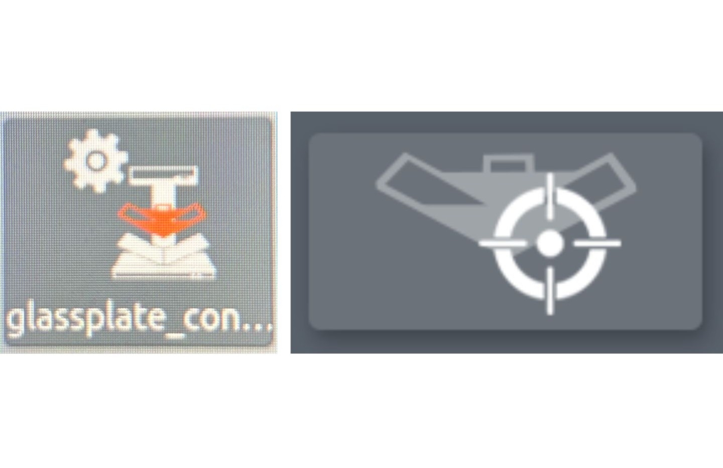 Glassplate controls and initilising