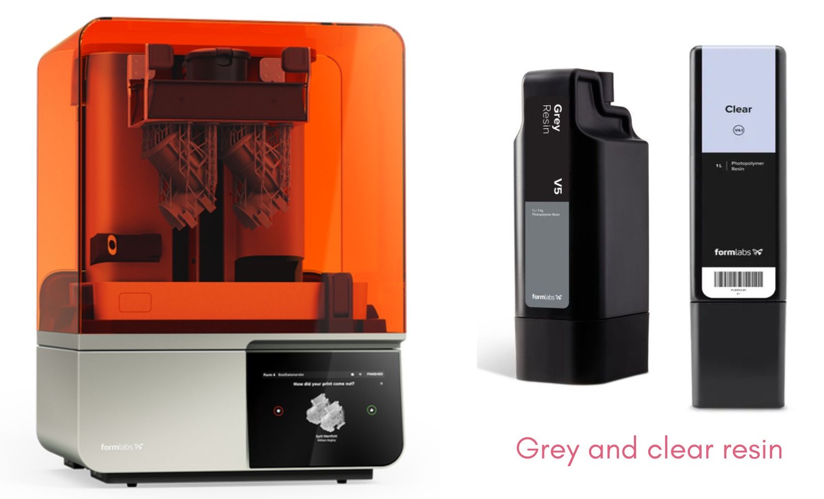 SLA printers and resin