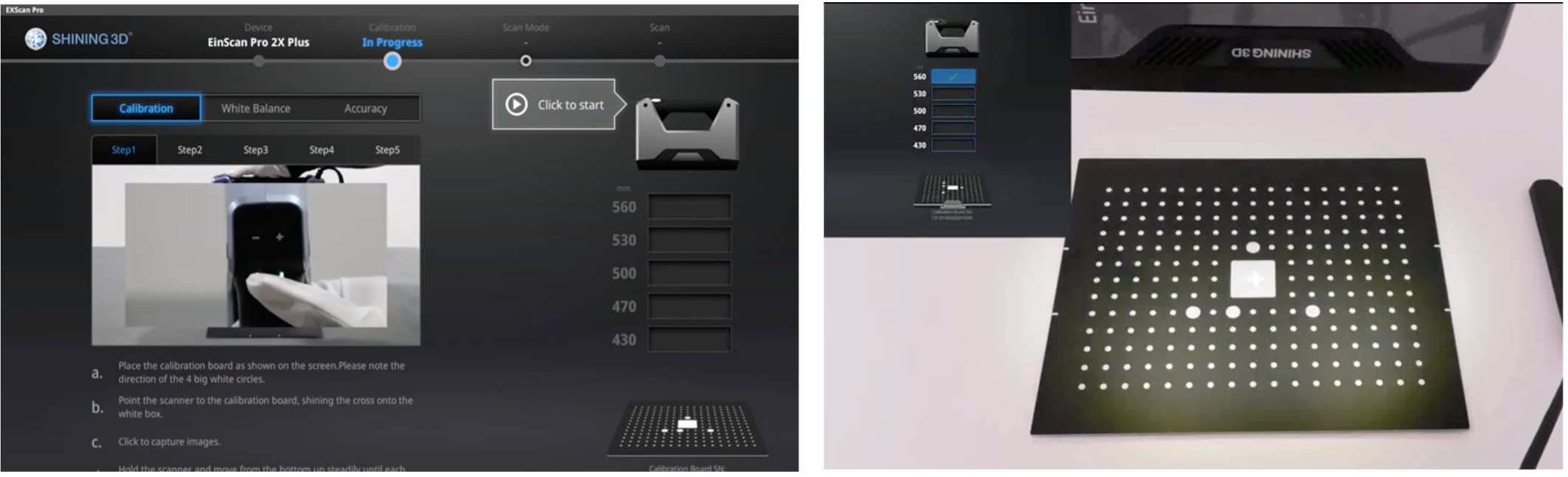 Follow Calibration Instructions