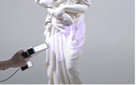 Scanning in Handheld Rapid Scan Mode in Einscan Pro | Makerspace
